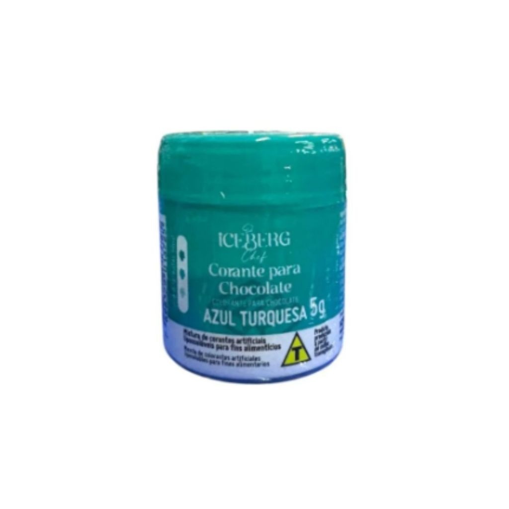 Corante Azul Turquesa Iceberg 5g: Cores Vibrantes!