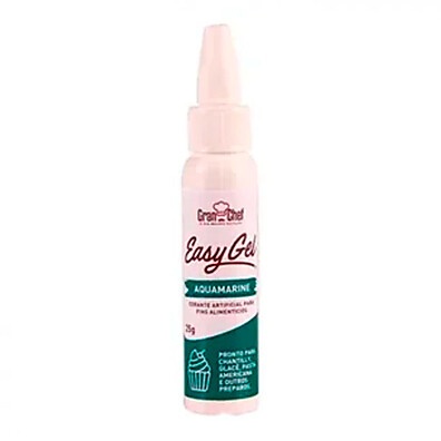 Corante Easy Gel Aquamarine: Cores Vibrantes!