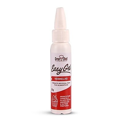 Corante em Gel Vermelho GranChef: Cores Vibrantes!