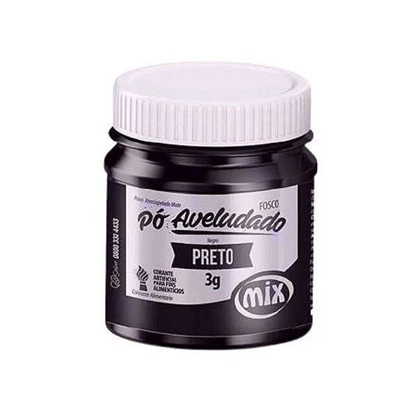 Corante em Pó Preto Rizzo: Efeito Aveludado!