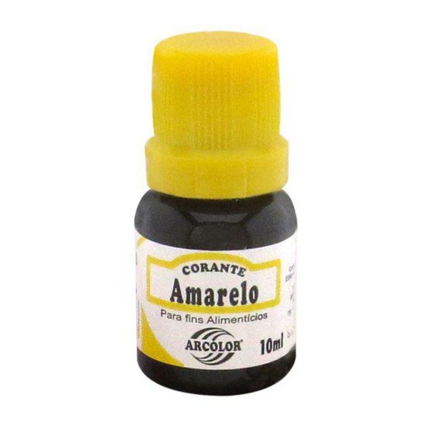 corante-liquido-amarelo-10ml-arcolor-cores-vibrantes