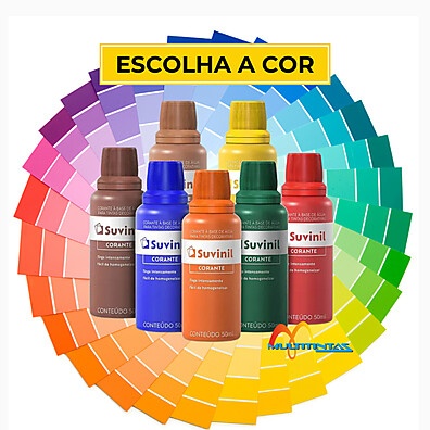 Corante Líquido Suvinil 50ml: Transforme Seu Projeto com Cores Vibrantes