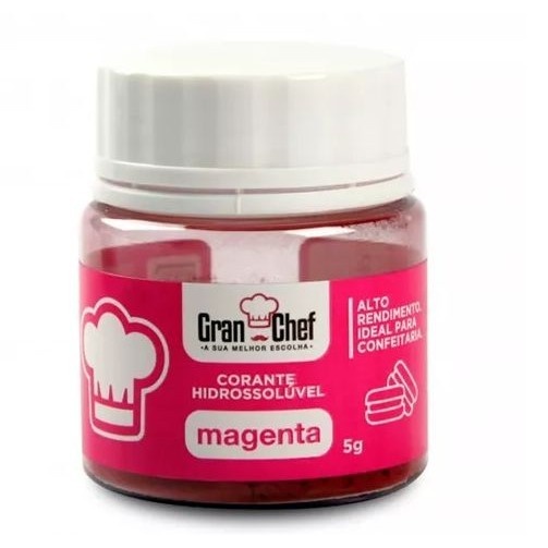 Corante Magenta Granchef: Cores Vibrantes!