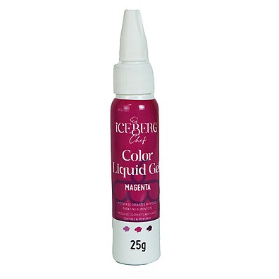 Corante Magenta Iceberg Chef: Cores Vibrantes!