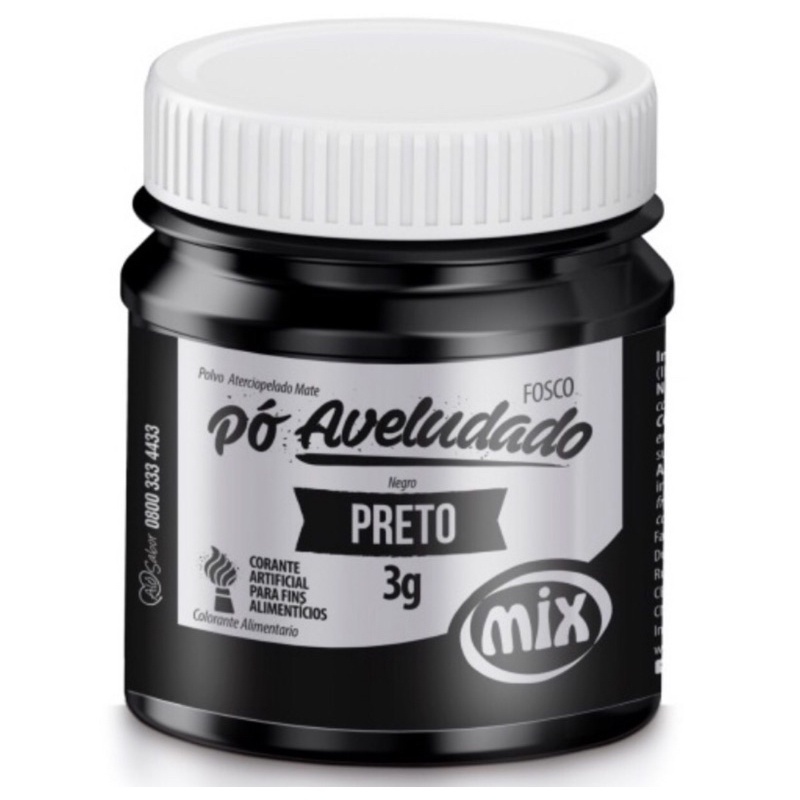 Corante Preto em Pó: Decore com Elegância!