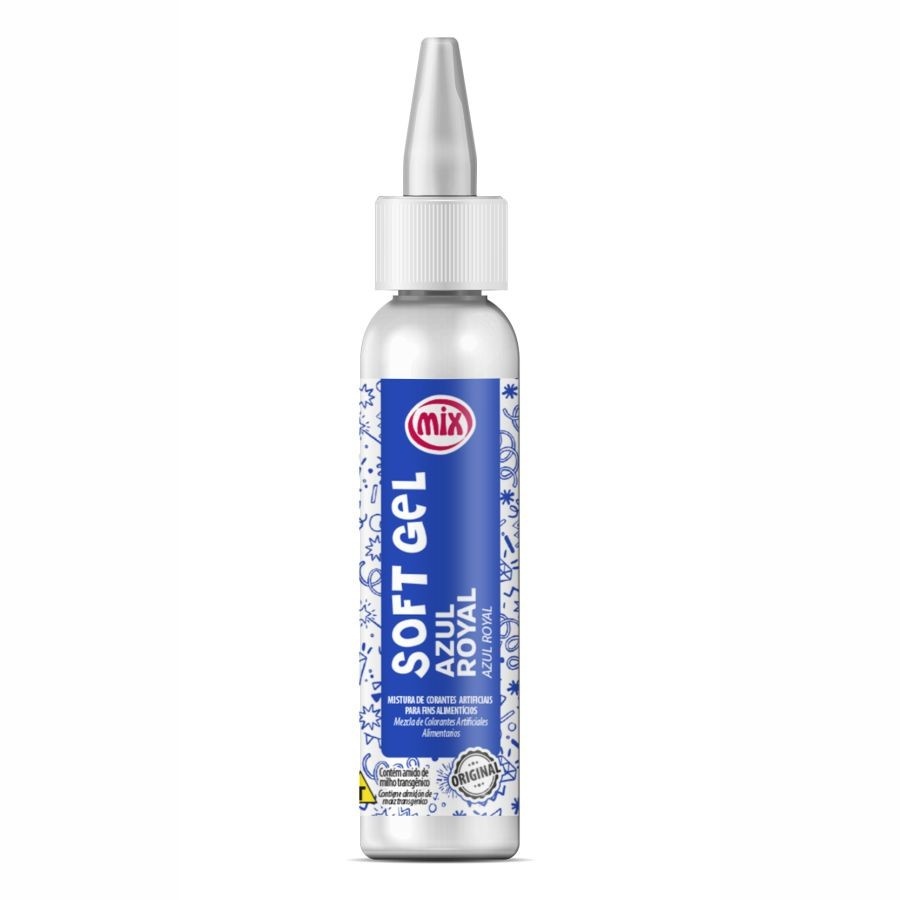 Corante Softgel Azul Royal Mix: Cores Vibrantes!