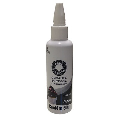 Corante SoftGel Preto Rizzo: Cores Vibrantes!