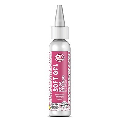 Corante Softgel Rosa Intenso 25g Mix – Ideal para Chantilly