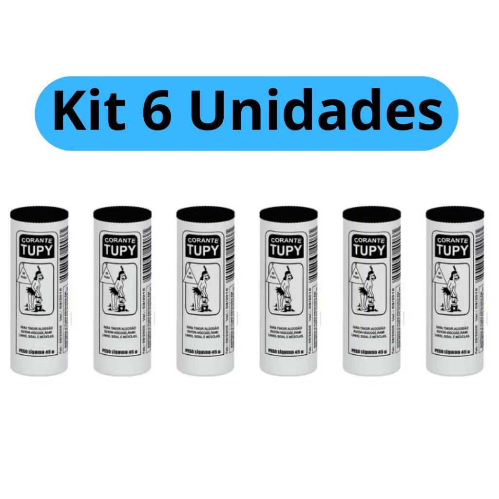 Corante Tupy Preto: Renove Suas Roupas!
