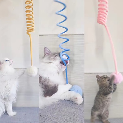 Brinquedo Interativo para Gato com Sino e Corda
