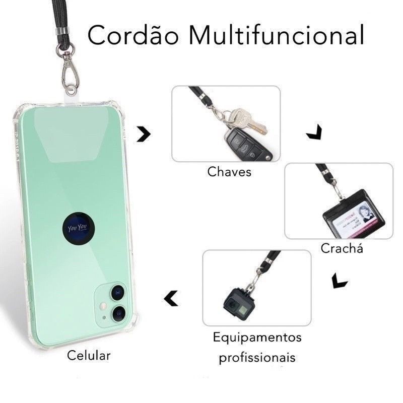 Cordão Anti-Perda Celular: Segurança e Estilo