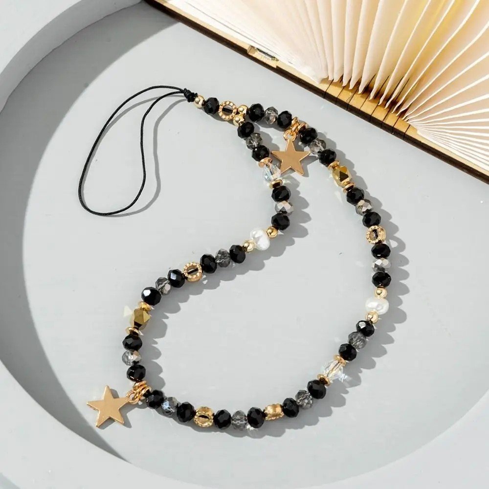 Cordão de Celular Estiloso: Pulseira com Pingente Estrela