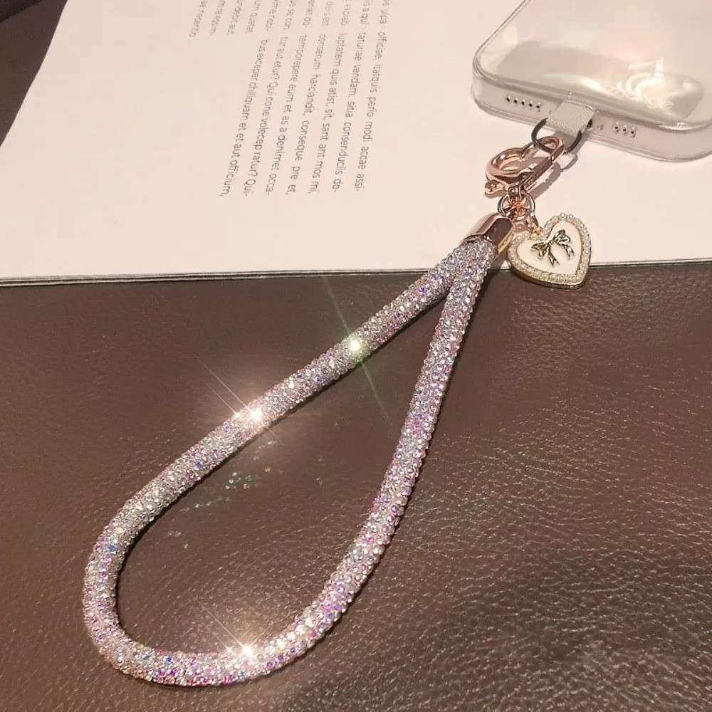 Cordão de Celular Luxuoso: Brilho e Elegância