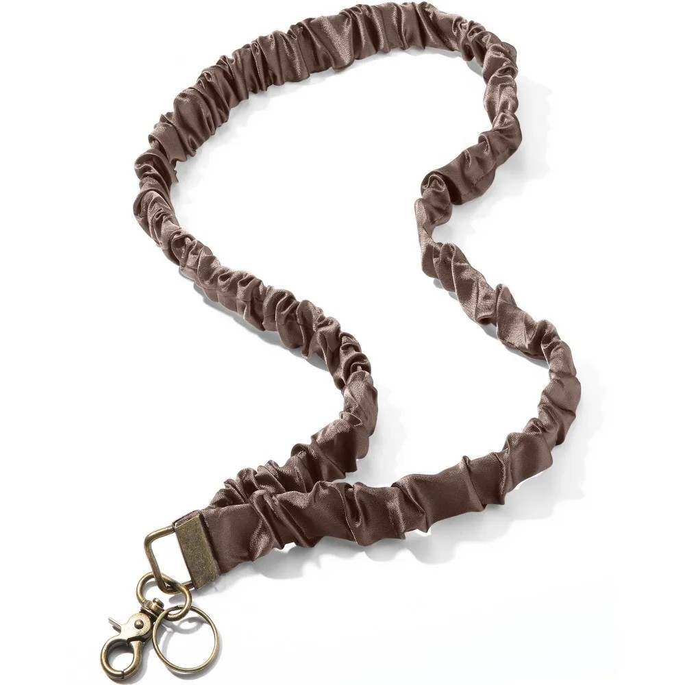 Cordão para Crachá Scrunchie: Conforto Extremo e Estilo