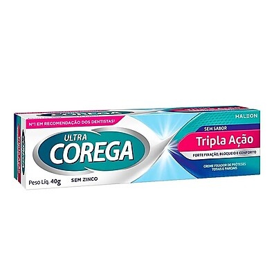 Corega Ultra Creme: Fixação Forte e Conforto!