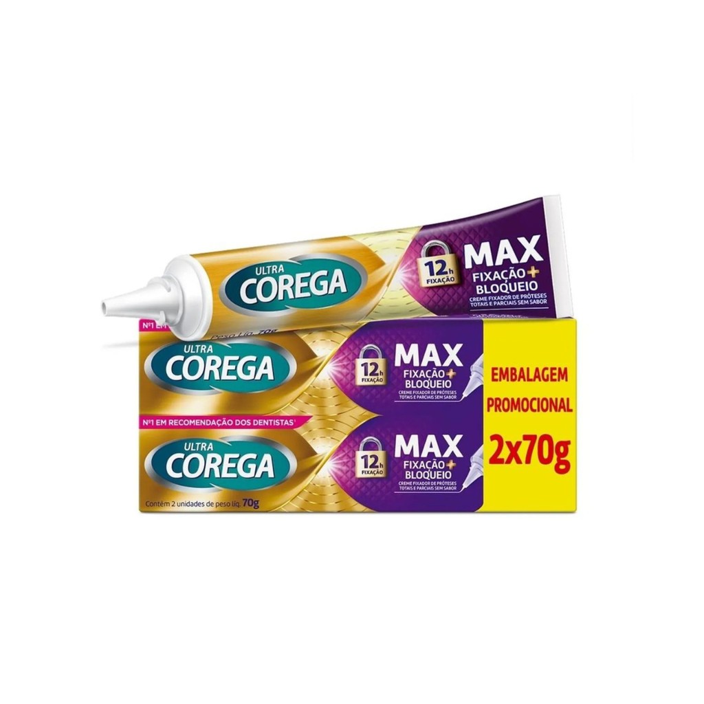 Corega Ultra: Fixação Forte e Conforto para sua Dentadura