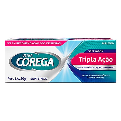 Corega Ultra: Fixador de Dentadura Forte e Duradouro
