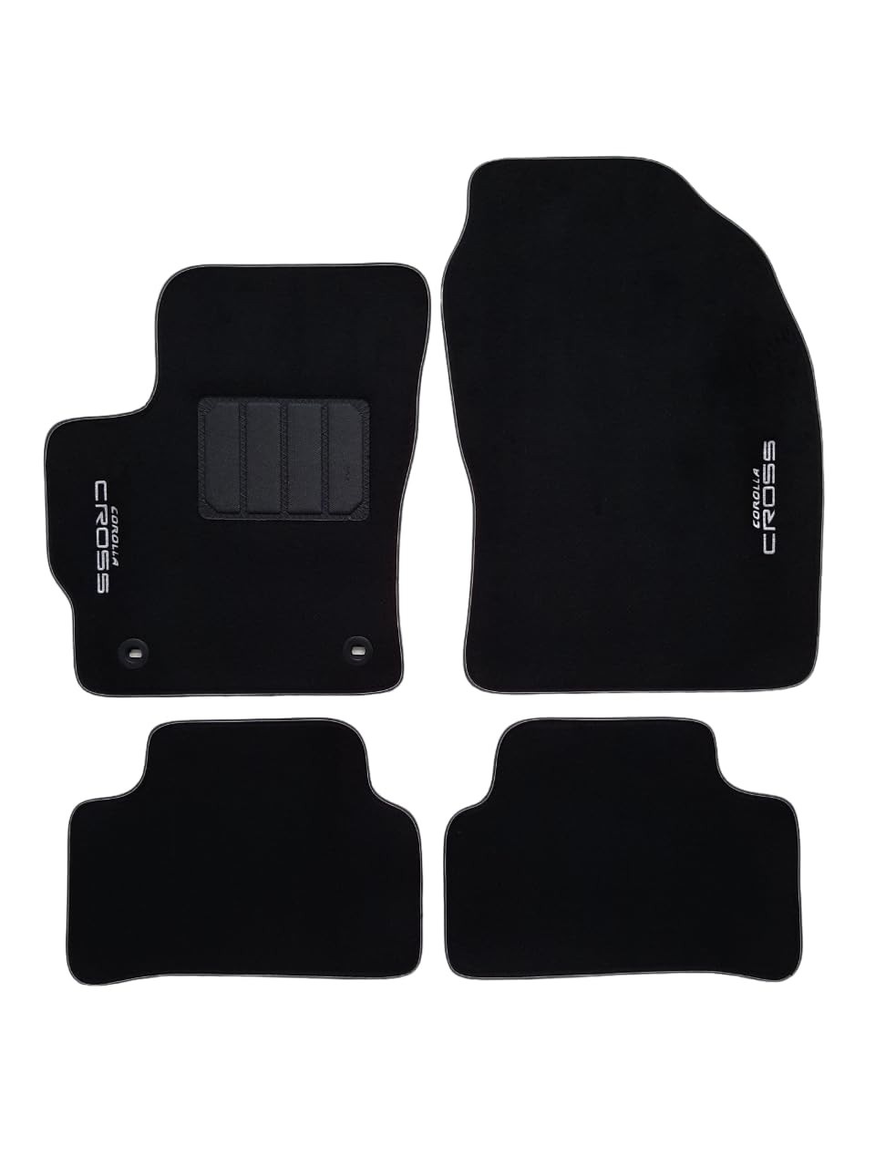 Tapete Corolla Cross Toyota 2021-2025: Carpete Premium 5mm com Encaixe Perfeito