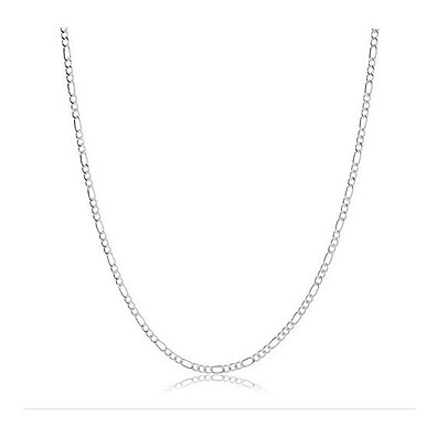 Corrente 3x1 Grumet 60cm Prata 925: Elegância e Qualidade em Cada Detalhe