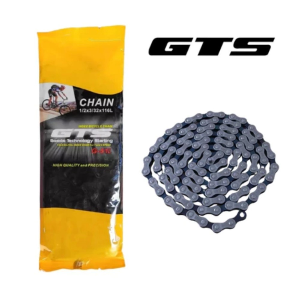 Corrente Bike 7/8v GTS: Durabilidade e Precisão