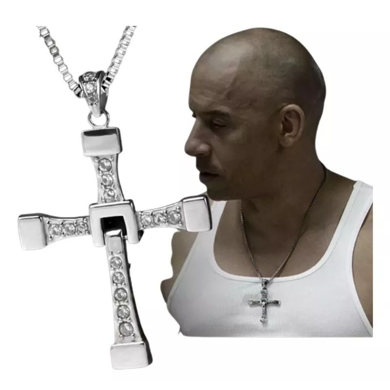 Corrente Cruz Dominic Toretto Velozes e Furiosos – Aço Inoxidável 60cm