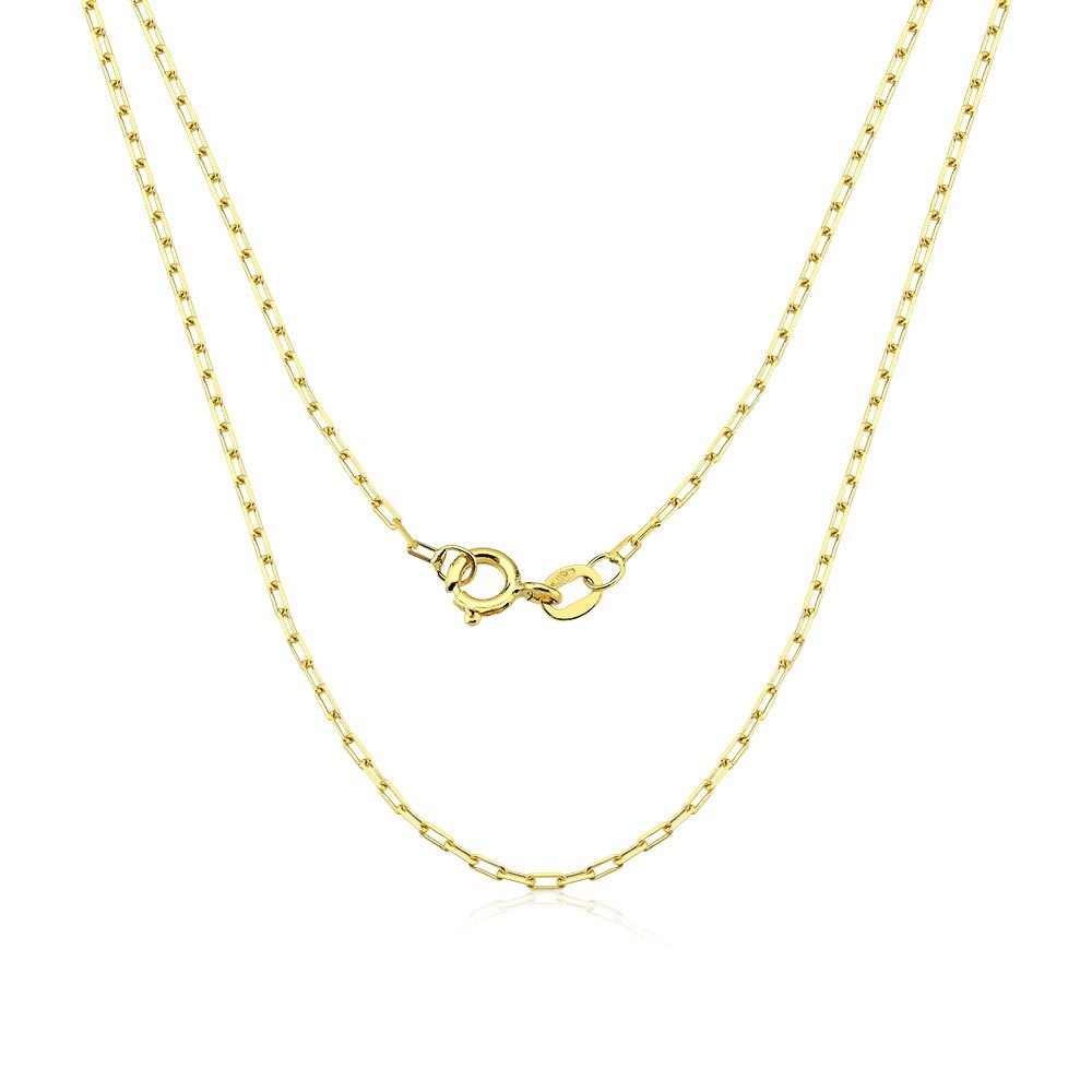 Corrente Ouro 18k Elo Cadeado: Elegância Diária