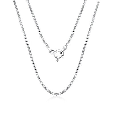 Corrente Pipoca Diamantada Prata 925: Brilho e Elegância