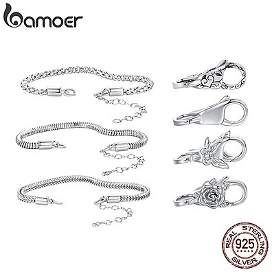 Corrente Prata 925 Bamoer: Elegância Versátil