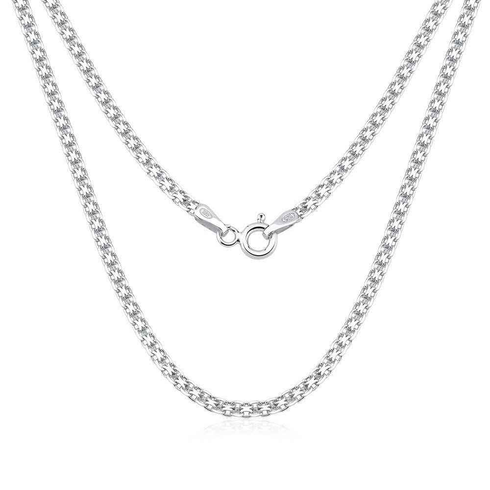 Corrente Prata 925 Bismark: Elegância 45cm
