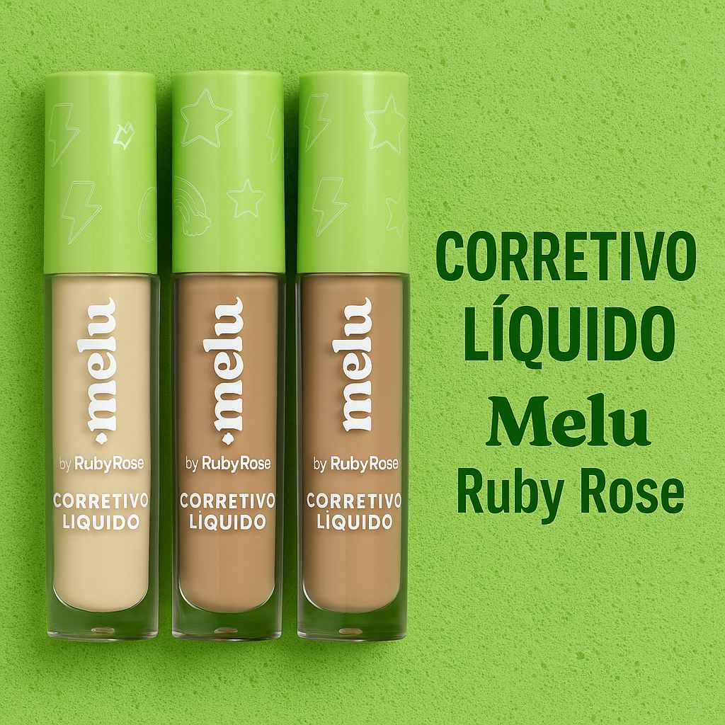 Corretivo Melu: Pele Perfeita e Natural ✨