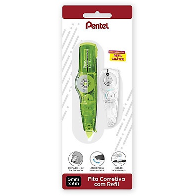 Corretivo Pentel: A Fita que Não Te Deixa na Mão!