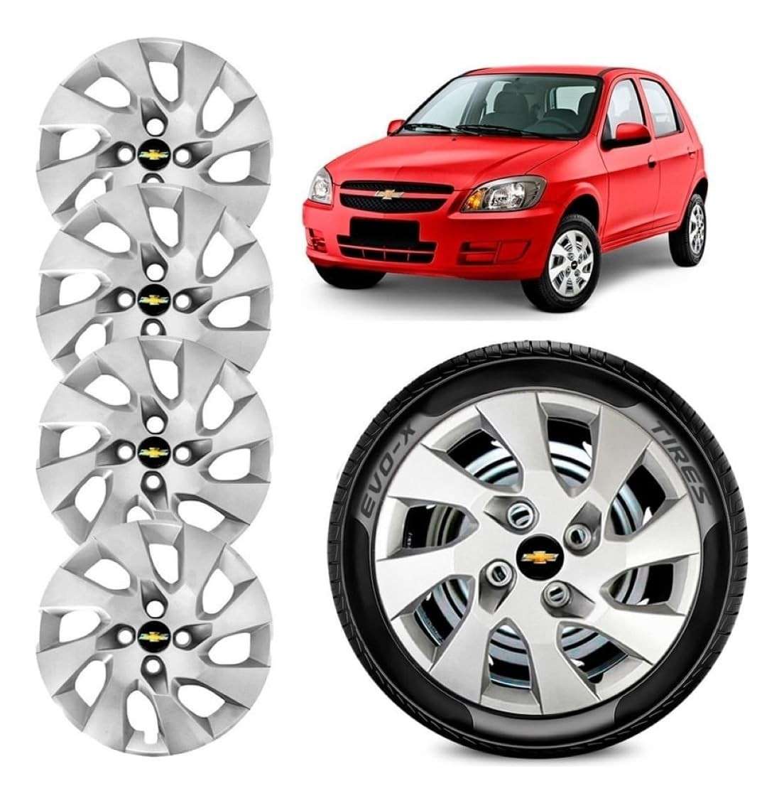 corsa-protecao-e-aro-calotas-4-13-a-estilo-emblema-preto-classic-celta-jogo-e-a