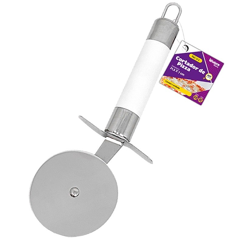 Cortador de Pizza Inox: Fatie com Precisão!