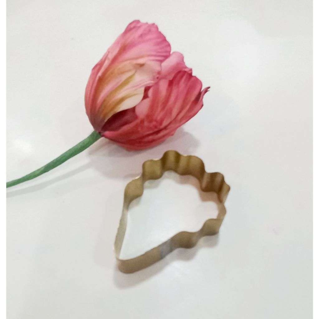 Cortador Tulipa Crespa 3": Crie Flores Incríveis!