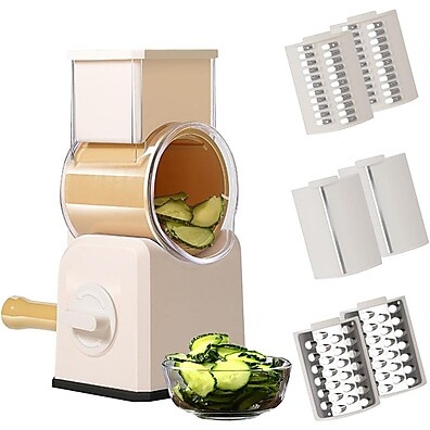 Cortador Vegetal 6 Lâminas: Pique Rápido!