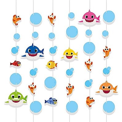 Cortina Baby Shark: Decore a Festa do Seu Filho!