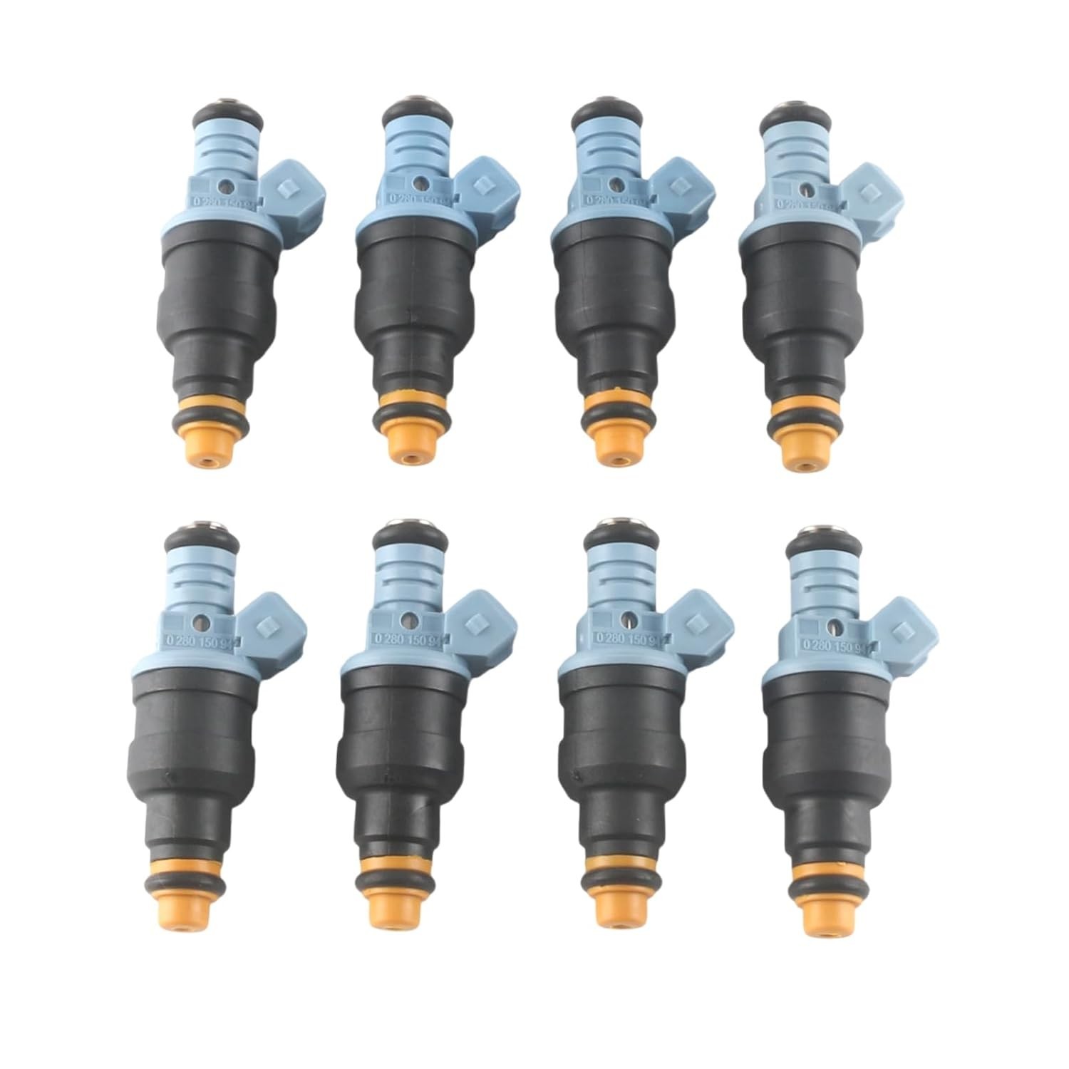 Kit 8 Injetores de Combustível para Camaro, Corvette, Impala, Mustang GT e Ford F250/F350 - Substituição Direta #0280155715