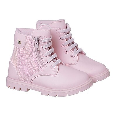 Coturno Infantil Menina: Conforto e Estilo Rosa!