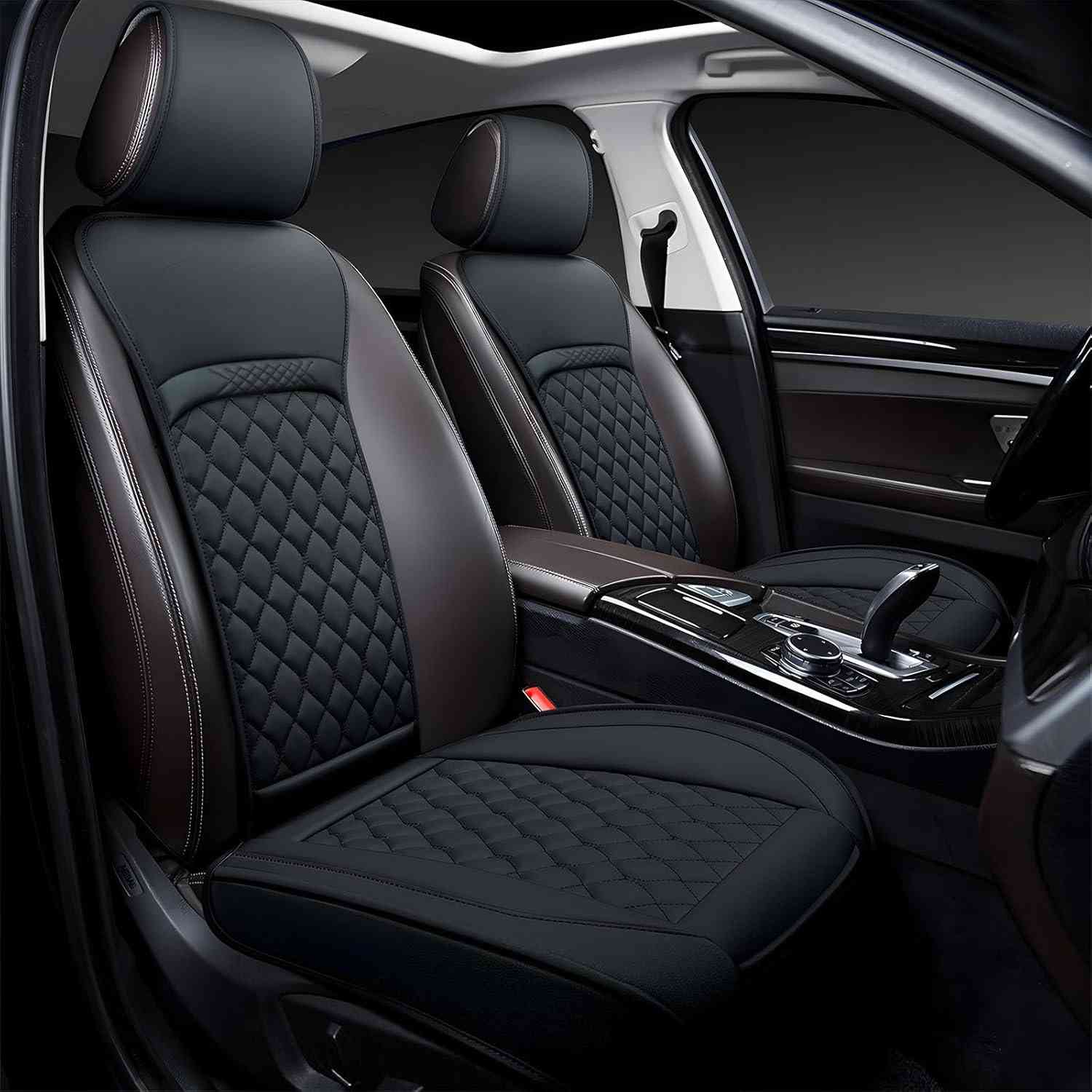 Capas de Assento Dianteiras de Couro Personalizadas para Toyota - Proteção Premium e Estilo