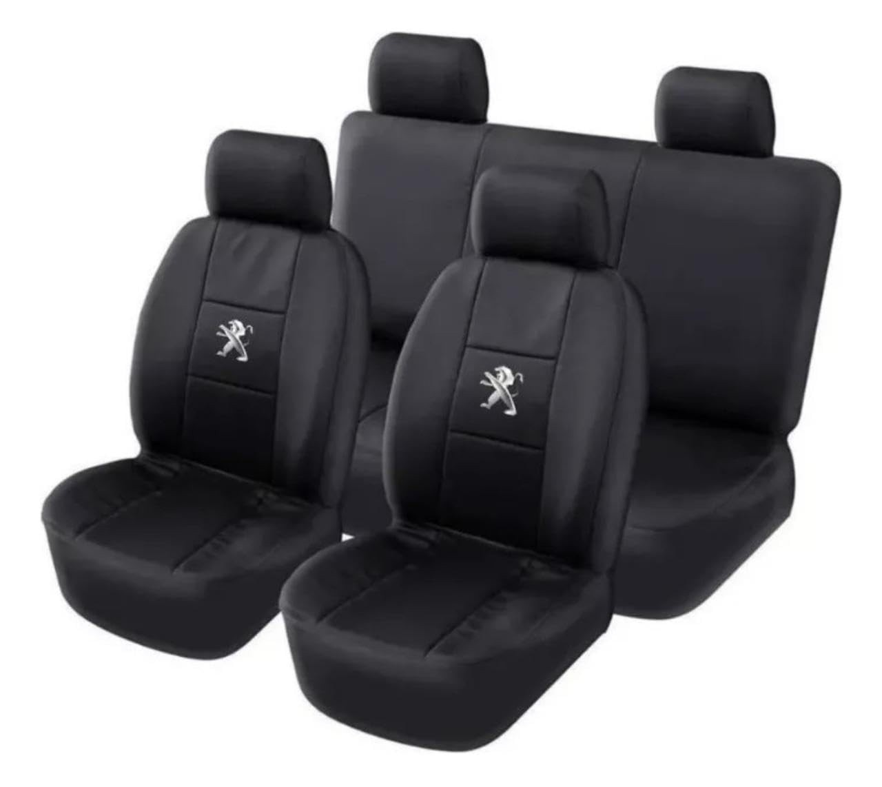 Capa Premium de Couro e Pluma para Peugeot 206 (1996-2016) - Estilo e Proteção
