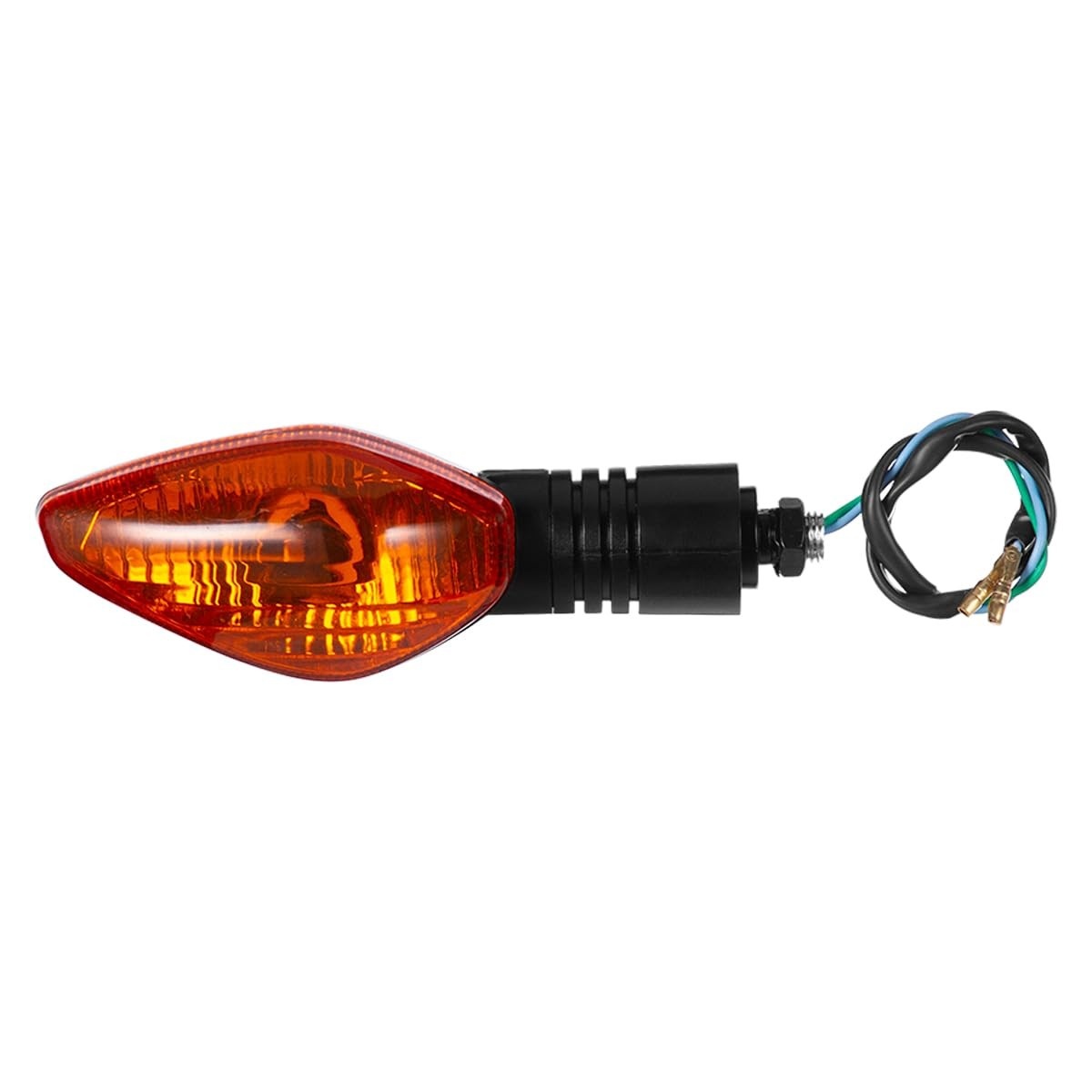 Pisca Traseiro Esquerdo Original NXR Bros 150/160 com Chicote e Coxim - Amarelo