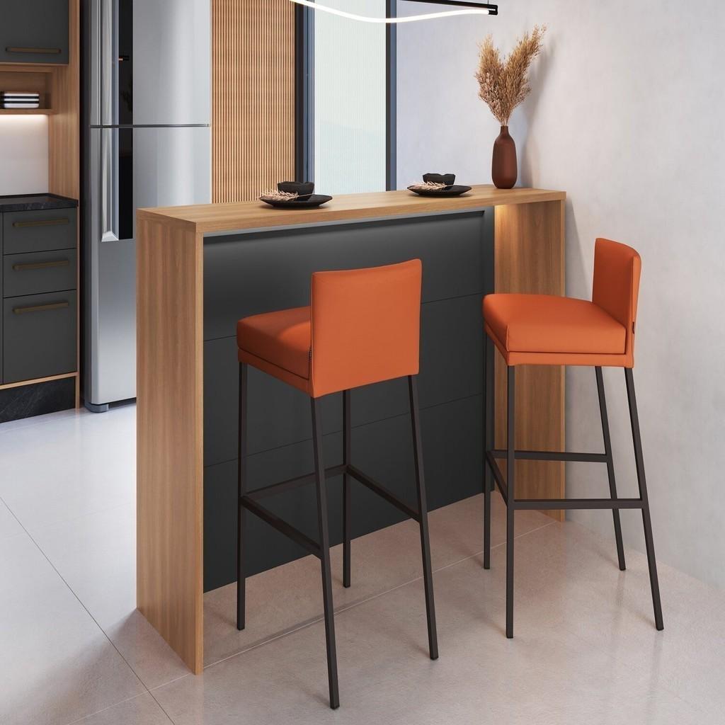 Cozinha Bancada Alta Isabelle: Design e Praticidade
