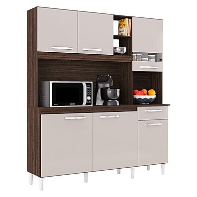 Cozinha Barbara Off White: Seu Sonho Mais Prático!