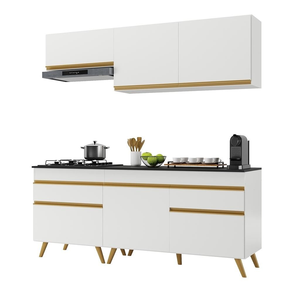 Cozinha Compacta 190cm Veneza: Organize e Decore!