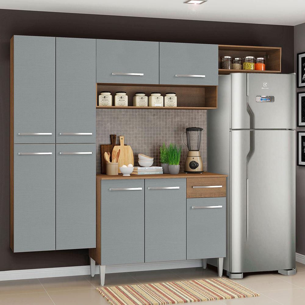 Cozinha Compacta 229cm Emilly Madesa