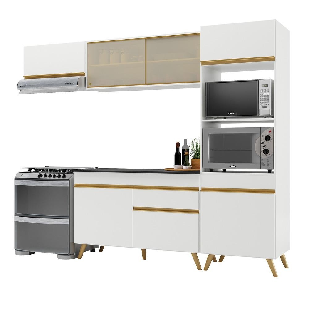 Cozinha Compacta 252cm Veneza: Organize e Decore!