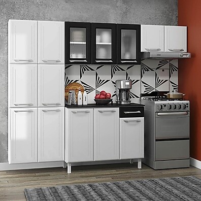 Cozinha Compacta 3 Peças: Organize com Estilo!