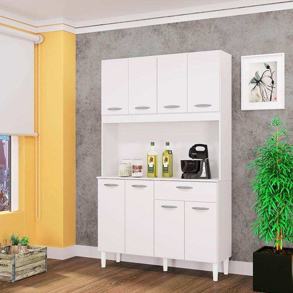 Cozinha Compacta 8 Portas: Organize e Decore!