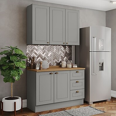 Cozinha Compacta Americana 5 Portas: Elegância e Praticidade