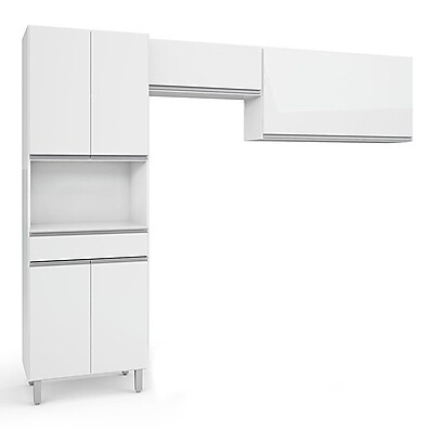 Cozinha Compacta Batrol Top Class: Seu Sonho Branco!